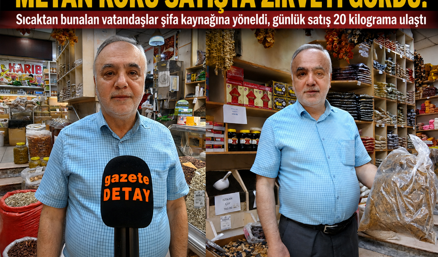 Diyarbakır'da 41 Dereceyi Görenler Ona Koştu! Günlük Satışı 20 Kilograma Ulaştı