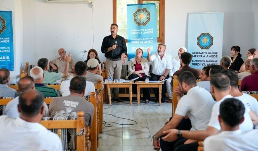 Diyarbakır’da Halk Buluşması: Mahallenin Sorunları Masaya Yatırıldı