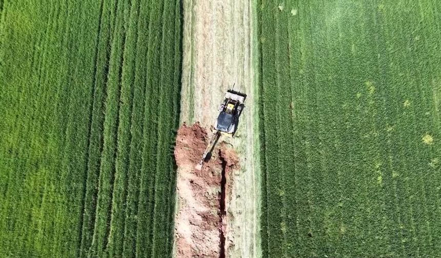 Mardin’de altyapı için 680 metrelik yeni hat tamamlandı