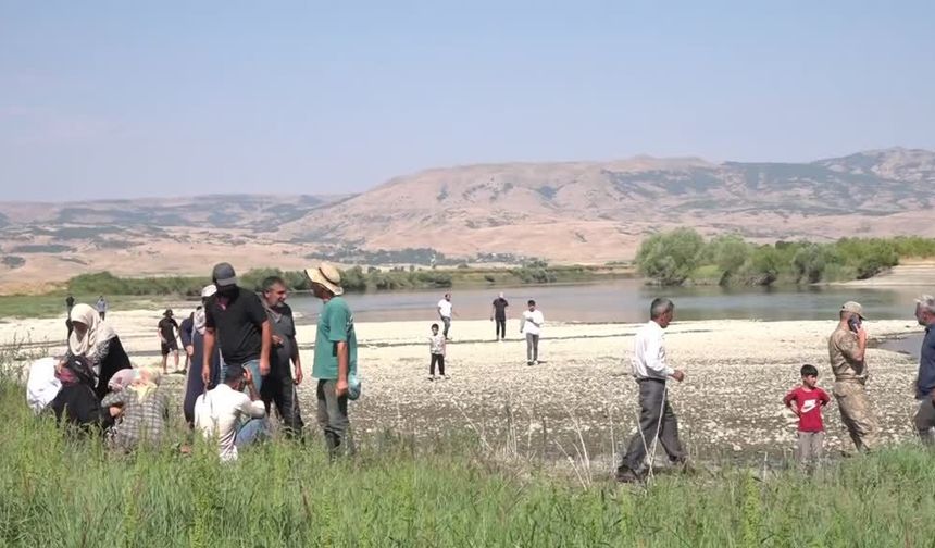 Muş’ta Murat Nehri’nden acı haber geldi