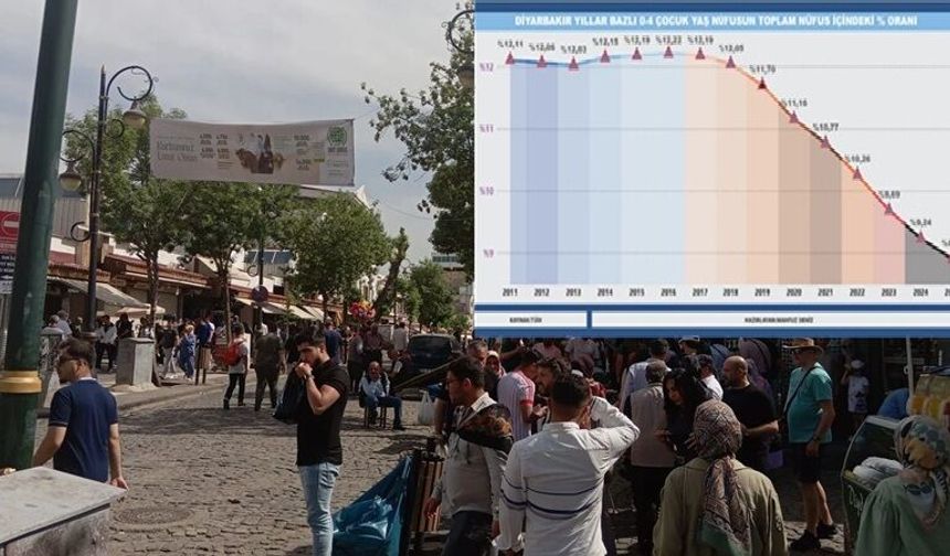 Diyarbakır'ın Nüfusu Artıyor, Geleceği Küçülüyor...