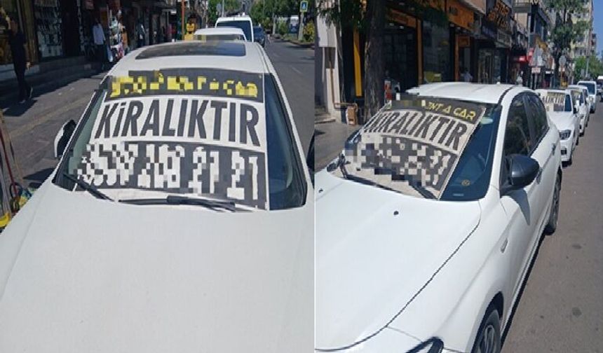 Diyarbakır'da Araç Kiralama Sektörü Alarm Veriyor: Filolar Otoparklarda Bekliyor