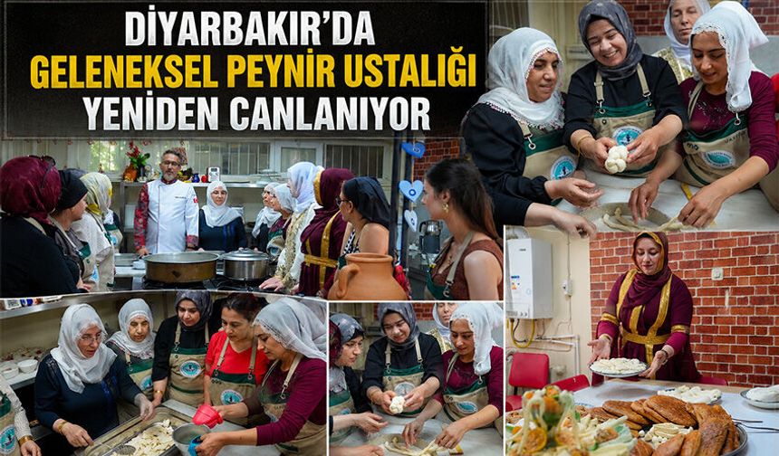 Diyarbakır'da Geleneksel Peynir Ustalığı Yeniden Canlanıyor