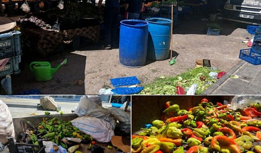 Diyarbakır'da Kavurucu Sıcaklar Pazarcıyı Vurdu