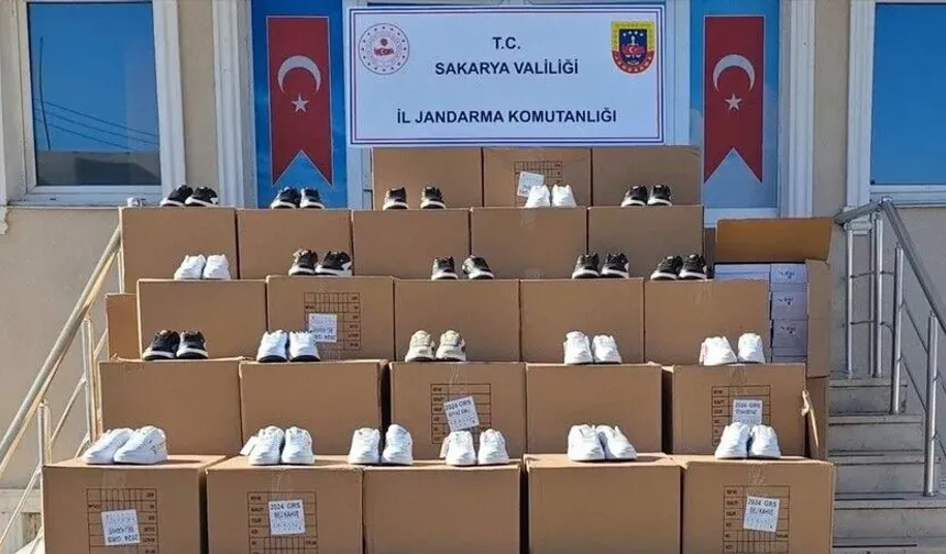 10 milyon 680 bin lira değerinde taklit spor malzemesi ele geçirildi