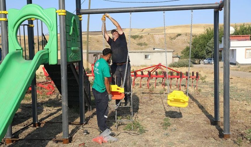 Kırsal mahallelere çocuk oyun grupları kuruluyor