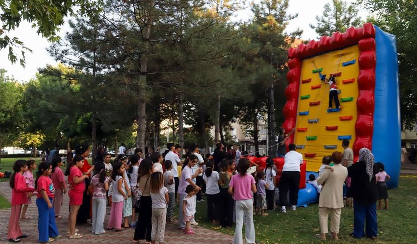 Körhat’ta çocuklar spor ve eğlenceyle dolu bir gün yaşadı