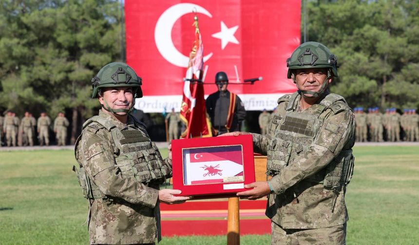 70. Mekanize Piyade Tugay Komutanlığında devir teslim töreni düzenlendi