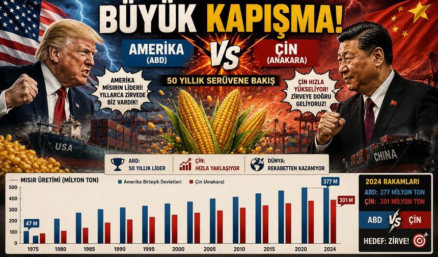 50 Yıllık Rekabette Çin, ABD'yi Yakalamaya Çok Yaklaştı