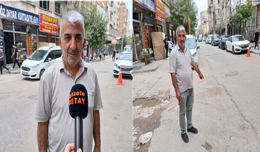 Vatandaşlardan Bağlar Belediyesine Asfalt Çağrısı
