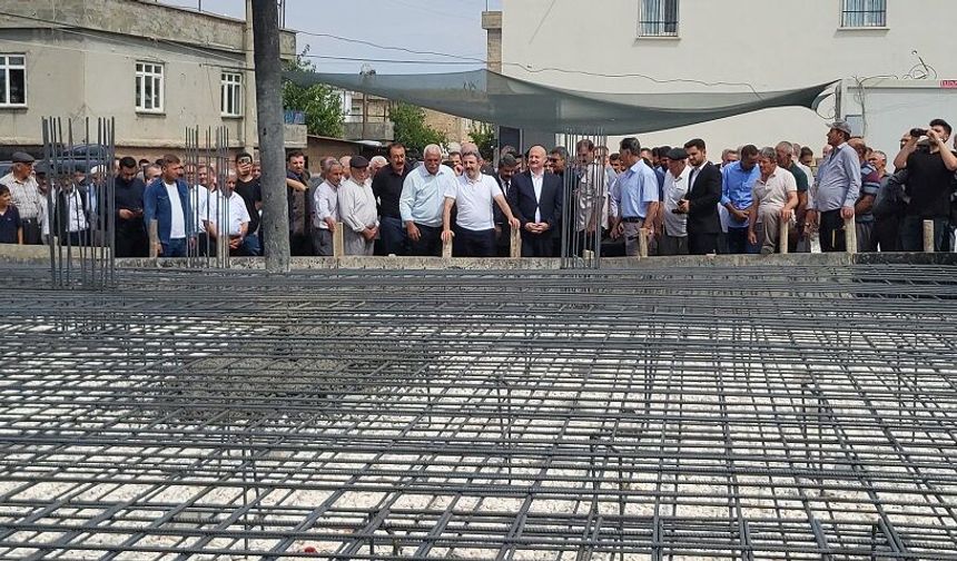 Bakan Yardımcısı Aydın, Kesmetepe Camisi'nin temel atma törenine katıldı