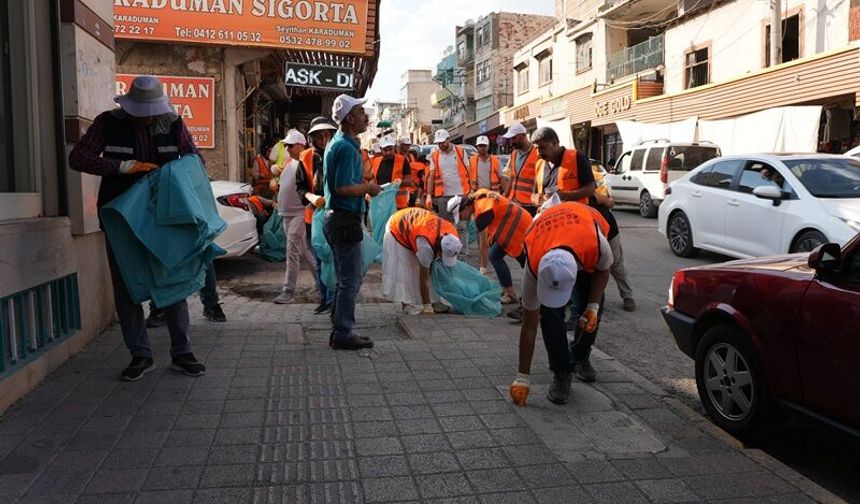 Ergani’de Temizlik Seferberliği Halkın Katılımıyla Sürüyor