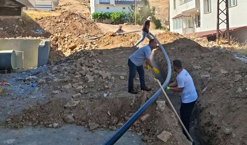 Çermik Tepe Mahallesi’nde Altyapı Çalışması Tamamlandı
