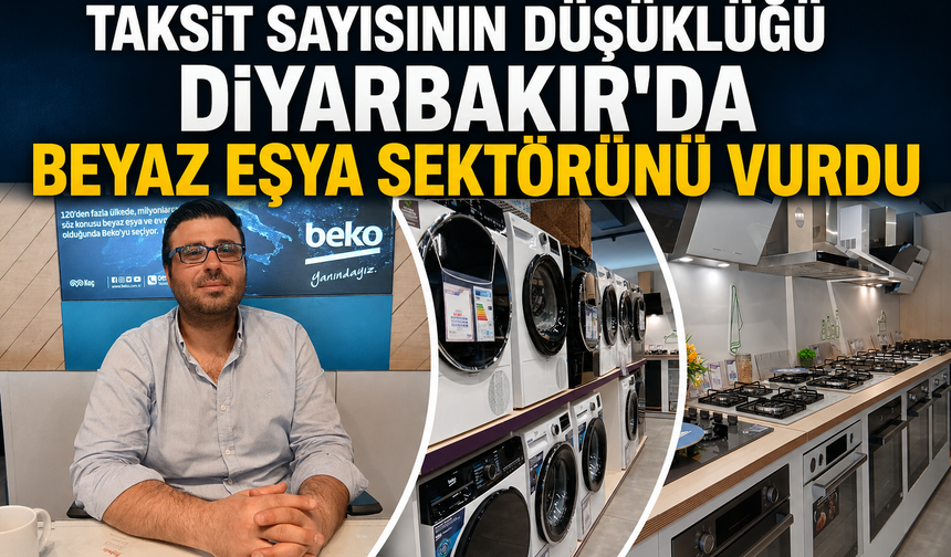 Taksit Sayısının Düşüklüğü Diyarbakır'da Beyaz Eşya Sektörünü Vurdu