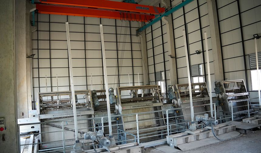 Diyarbakır’da arıtma tesisindeki bakım çalışmaları tamamlandı