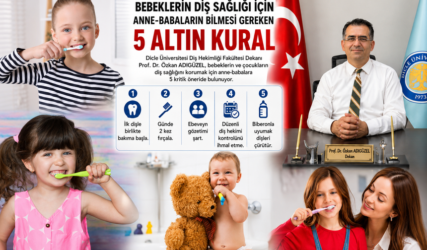 Bebeklerde Diş Sağlığına Dikkat