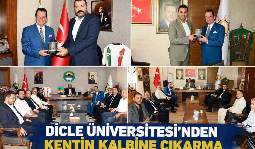 Dicle Üniversitesi’nden Diyarbakır’da İş Birliği Trafiği