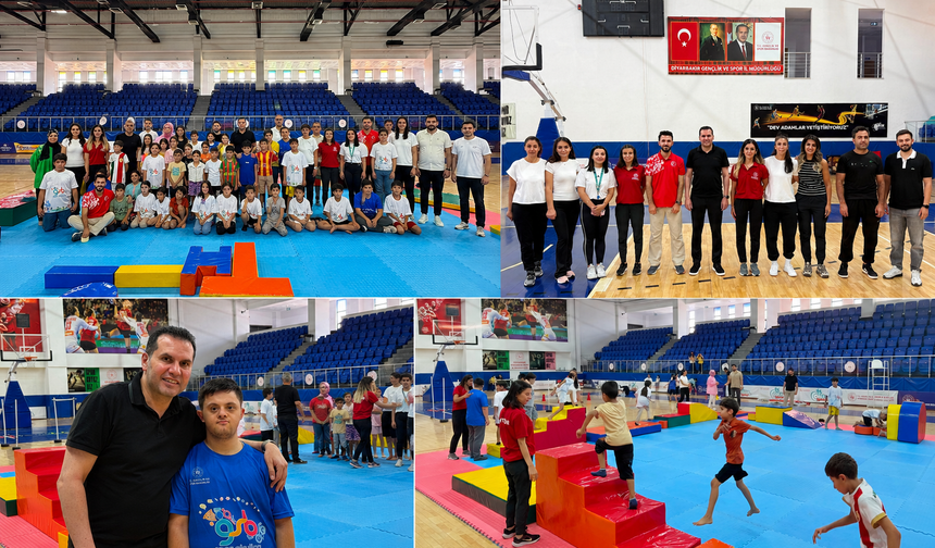 Mutlu Çarşamba’da Özel Gereksinimli Sporcular Parkurda Buluştu
