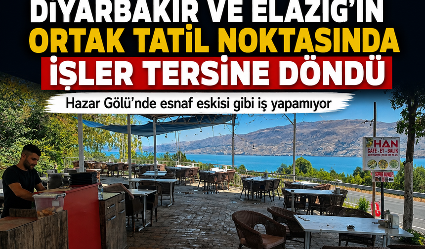 Diyarbakır ve Elazığ’ın Ortak Tatil Noktasında İşler Tersine Döndü