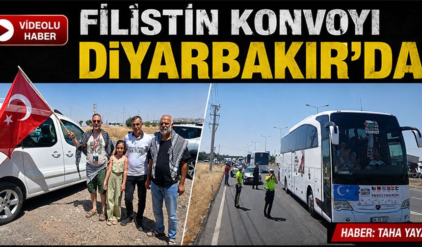 Filistin Konvoyı Diyarbakır'da
