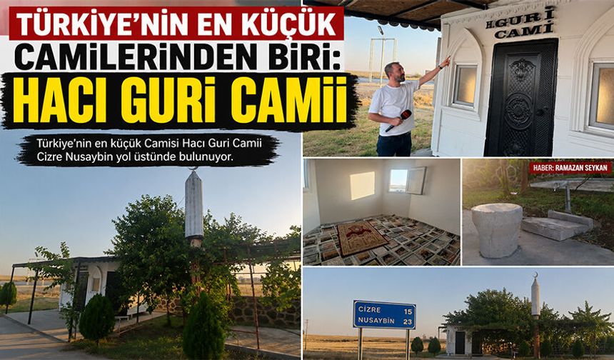 Türkiye’nin En Küçük Camilerinden Biri: Hacı Guri Camii
