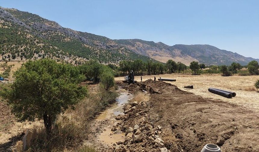 Hani Kuyular Mahallesi’nde Atık Su Sorununa 260 Metrelik Çözüm