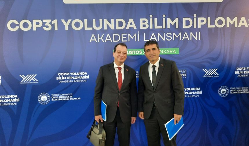 Dicle Üniversitesi, COP31 Akademi Lansmanında Temsil Edildi