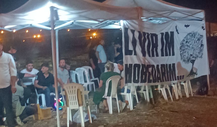 Diyarbakır'da uyuşturucuya karşı çadır nöbeti
