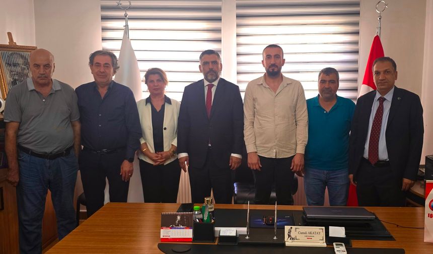 Eğitim-İş Diyarbakır Şubesi’ne ziyaret