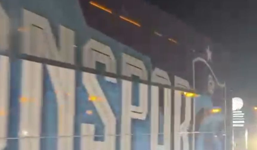 Trabzonspor kafilesi stadyuma geldi