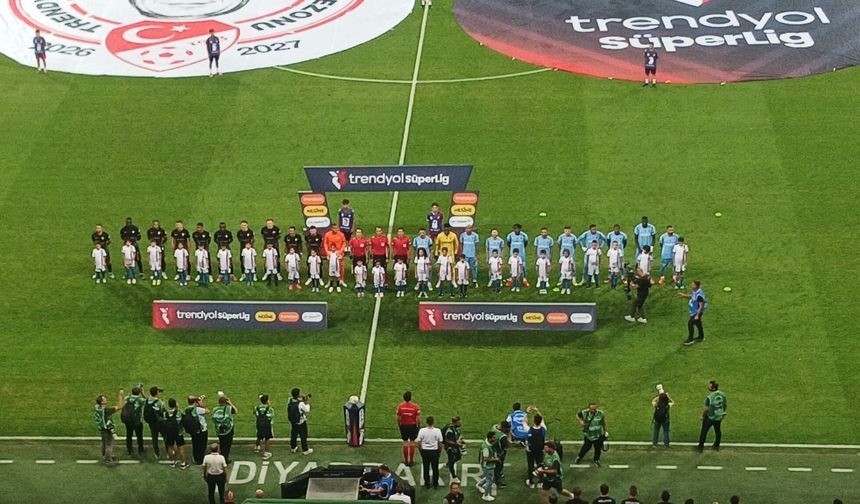 Amedspor Karşılaşması Hakem Atilla Karaoğlan’ın İlk Düdüğüyle Başladı