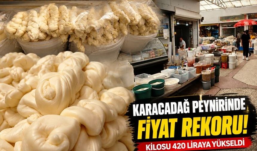 Karacadağ Peynirinde Fiyat Rekoru: Kilosu 420 Liraya Yükseldi