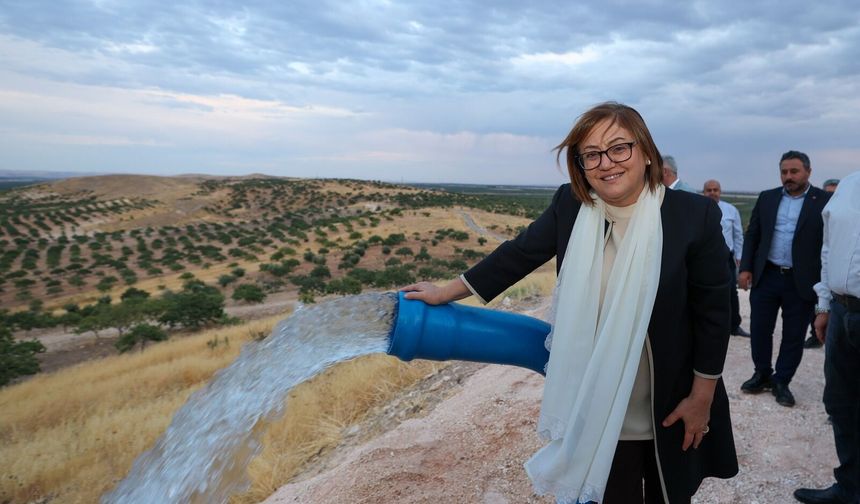 7 kırsal mahalleye Fırat Nehri'nden içme suyu ulaştırıldı