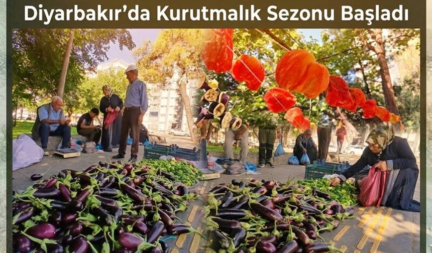 Diyarbakır’da Kurutma Sezonu Başladı: Balkonlar Rengarenk Oldu