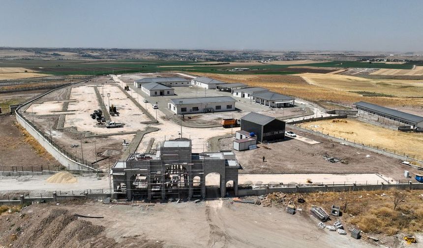 Bağıvar’da yeni mezarlık tamamlanıyor