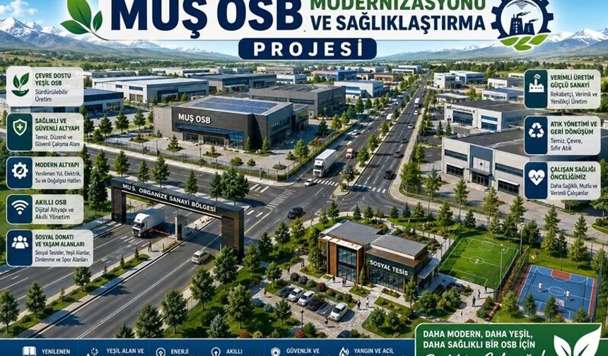 Muş OSB için modernizasyon ve sağlıklaştırma çağrısı
