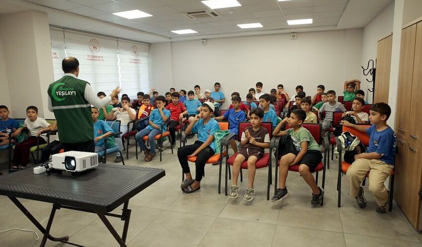 Öğrenciler yaz kursunda hem eğlendi hem bağımlılığa karşı bilinçlendi