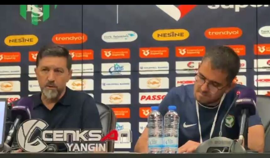 Amedspor Teknik Direktörü Hasi''Oyunun içerisinde değildik''