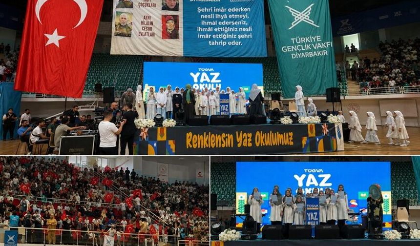 TÜGVA Diyarbakır Yaz Okulu Coşkulu Finalle Sona Erdi