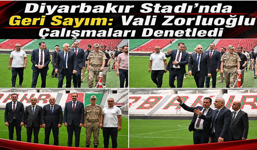 Diyarbakır Stadyumu'nda geri sayım