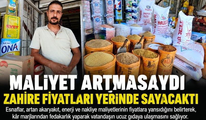 Maliyet Artmasaydı Zahire Fiyatları Yerinde Sayacaktı