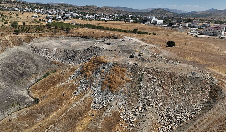 15 yıllık çöp depolama alanı rehabilite edildi
