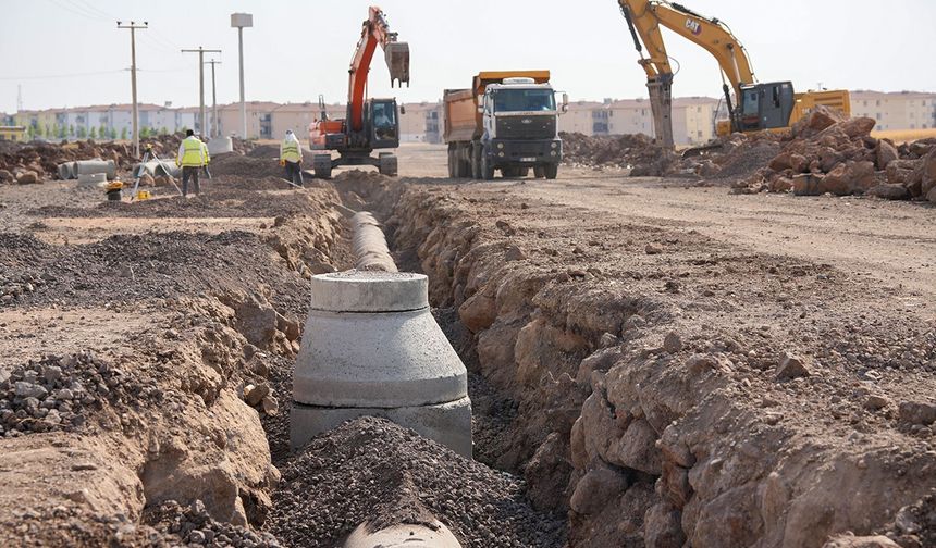 Şehir Hastanesi çevresinde yağmur suyu altyapısı güçlendiriliyor