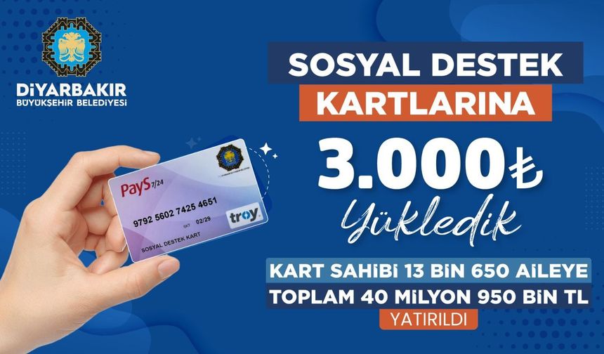 Sosyal Destek Ödemeleri Kartlara Yüklendi