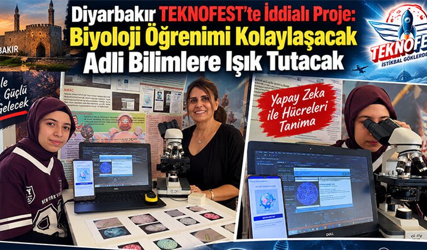 Diyarbakır TEKNOFEST'te İddialı Proje