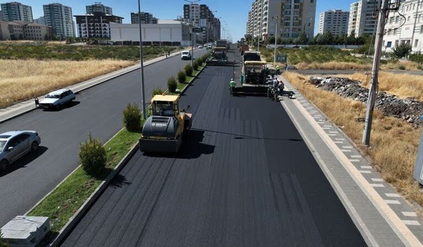 Diyarbakır’da 6 Cadde İçin Asfalt Seferberliği