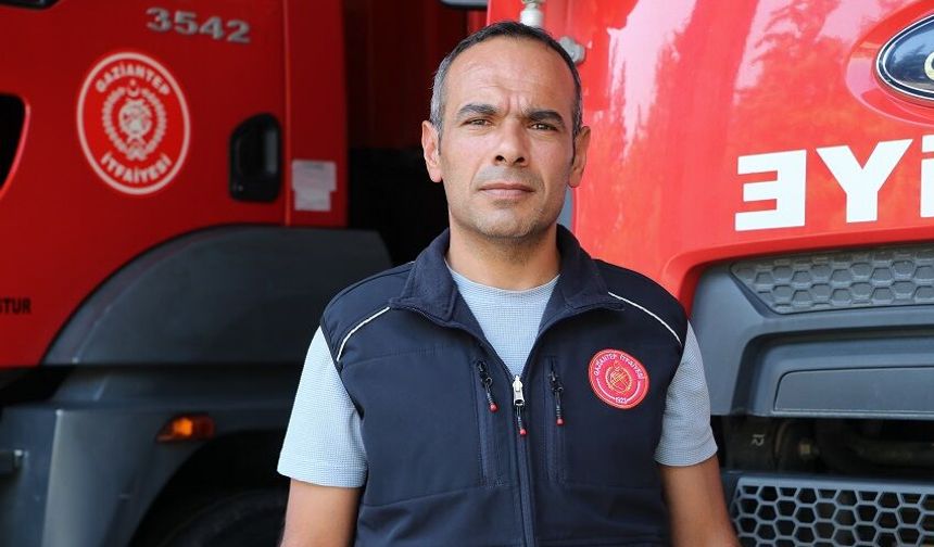 İtfaiyeci babasının yolundan gitti, 17 yıldır hayat kurtarıyor