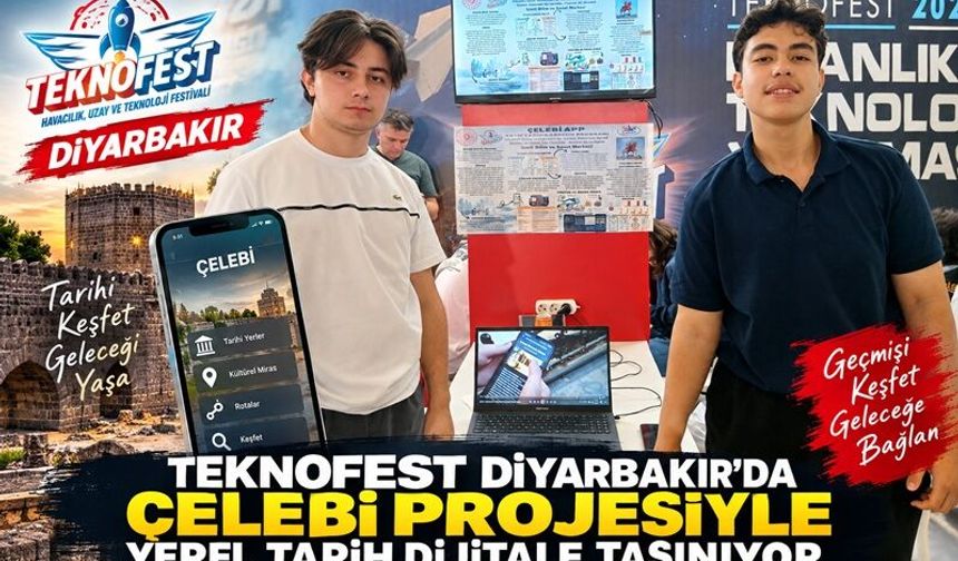 TEKNOFEST Diyarbakır’da Çelebi Projesiyle Yerel Tarih Dijitale Taşınıyor