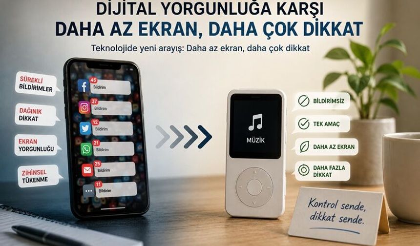 Dijital Yorgunluk Teknoloji Alışkanlıklarını Değiştiriyor: Daha Az Ekran, Daha Fazla Dikkat