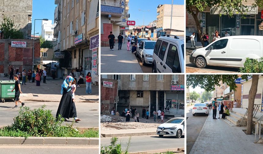 Diyarbakır ve çevre illerde hissedilen deprem vatandaşları sokağa çıkardı